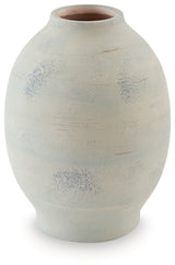 Clayson Vase side view showing ceramic finish