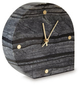 Janmour table clock front angle detail