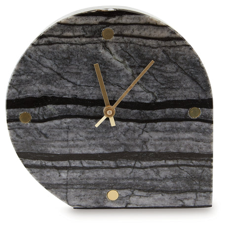Janmour table clock head-on view