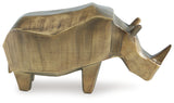 Gentwell Rhino Sculpture detailed close-up