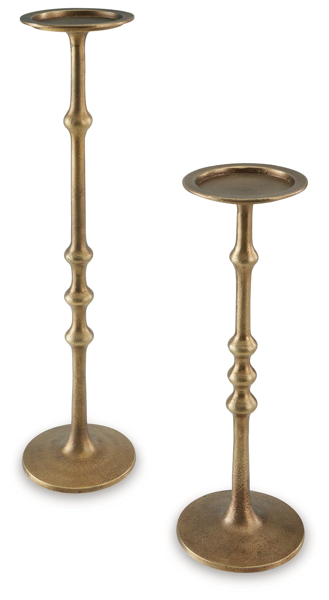 Larwick Candle Holder close-up of notched design
