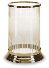 Traditional style candle holder on table