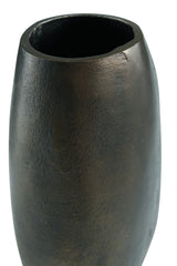 Elanman Vase antiqued bronze tone finish