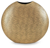 Iansboro Antique Gold Finish Vase view 3