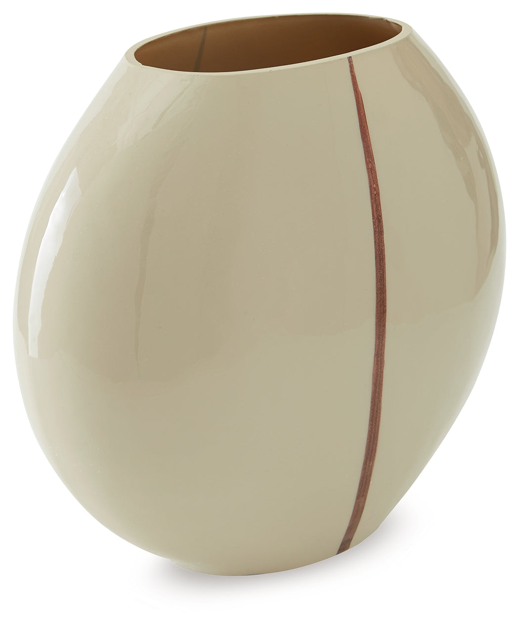 Sheabourne Vase angled view showcasing shape