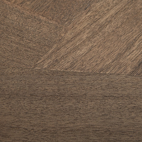 Heddford Tray honey brown finish close-up