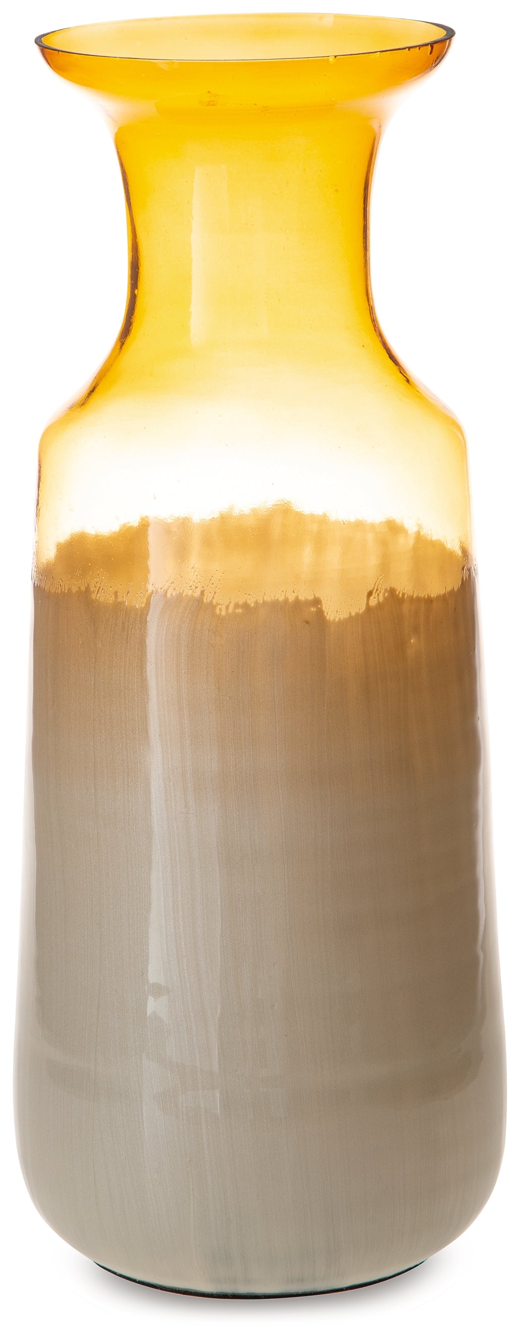 Wynburg vase side angle showing ombre finish