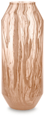 Dushby Vase side profile showing swirl texture