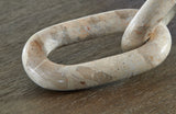 Close-up detail of Kenport sculpture marble finish