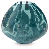 Top view showing oval opening of Cartshaw Vase