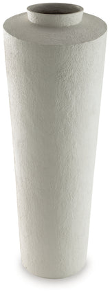 Side angle of Flurinworth Vase with lighting