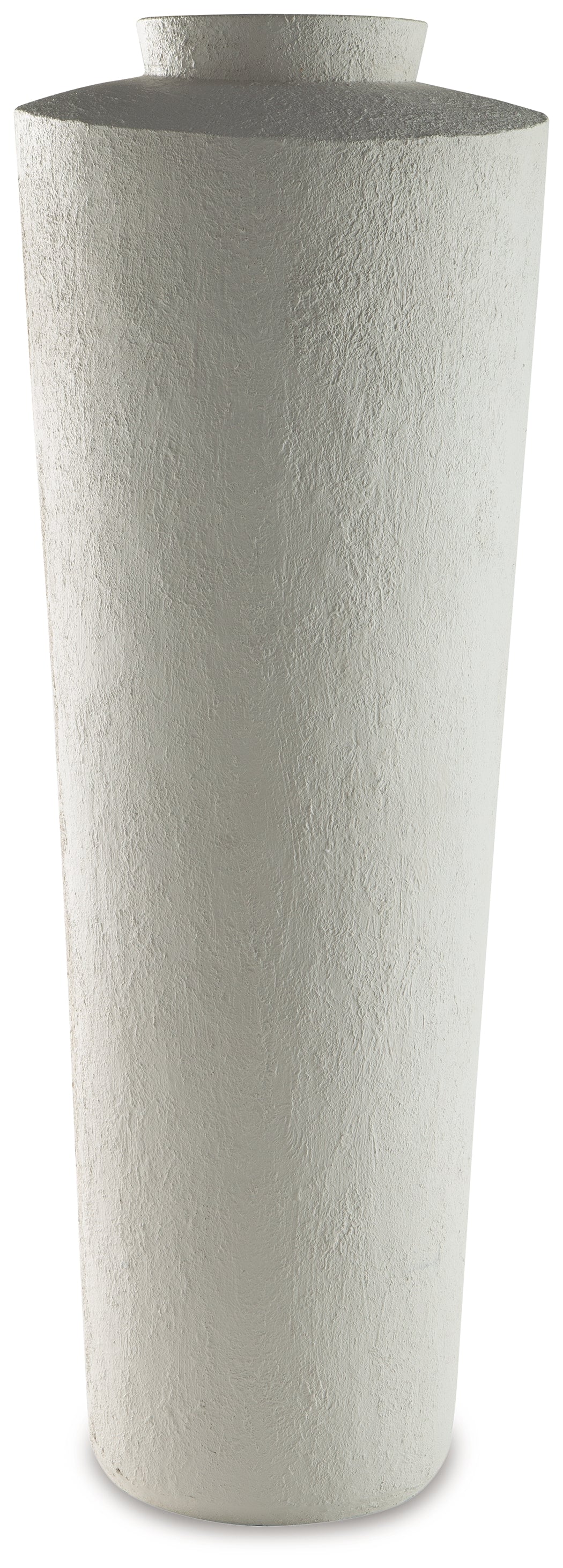 Angle view of Flurinworth Vase highlighting texture
