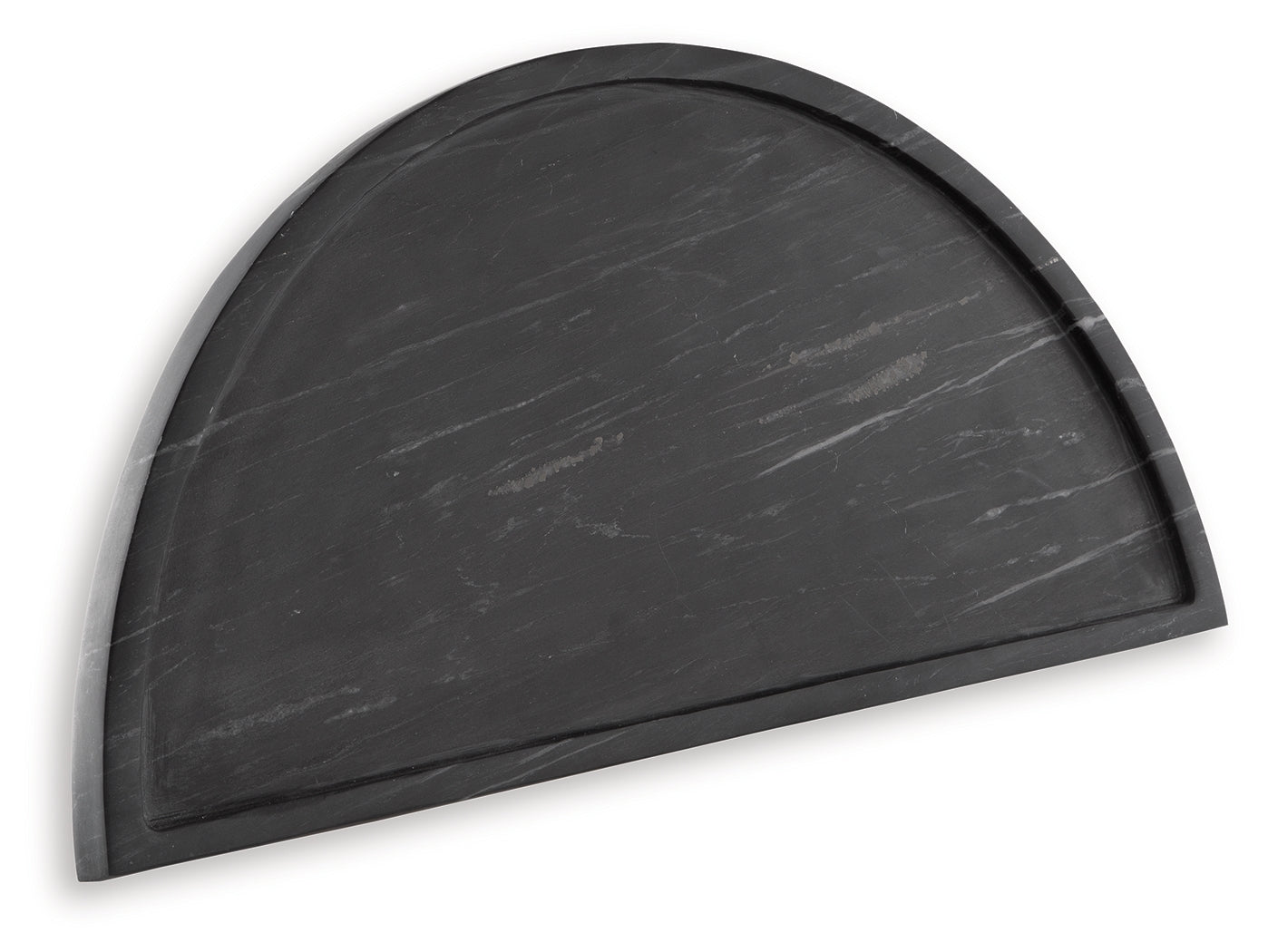 Close-up of Cortsen Tray marble texture and finish