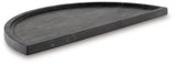 Cortsen Black Tray side angled view showing thickness and edge