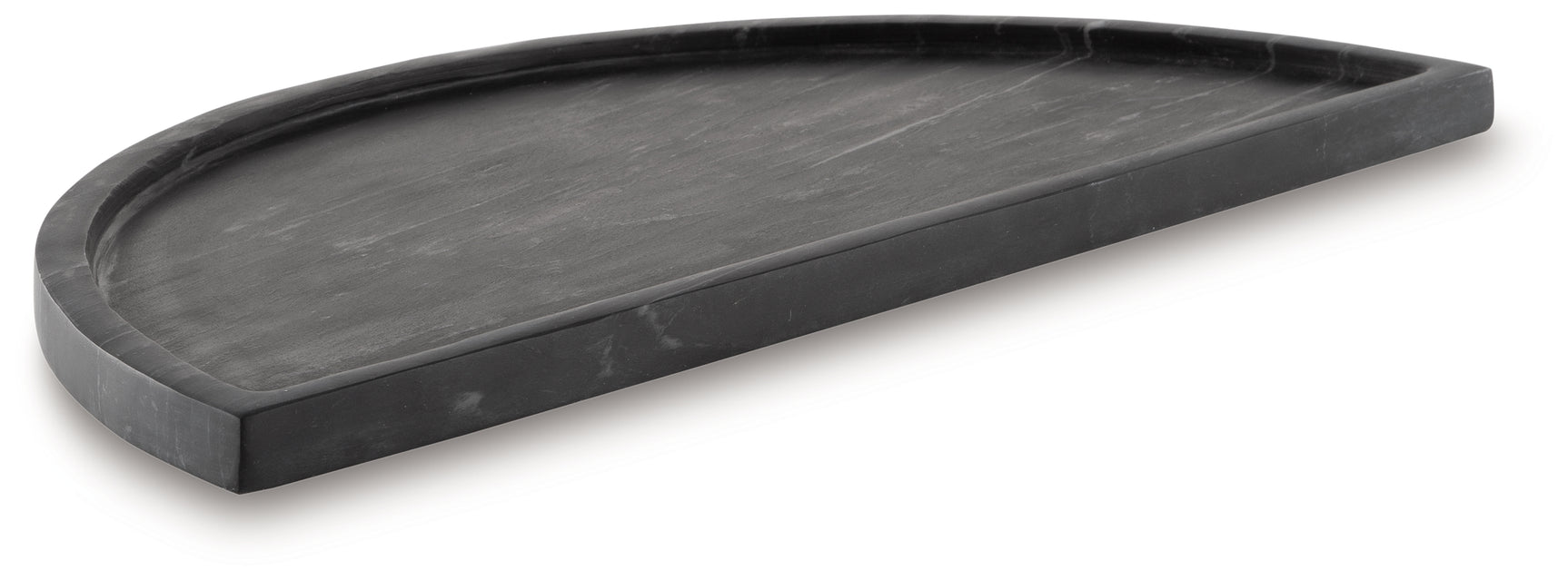 Cortsen Black Tray side angled view showing thickness and edge