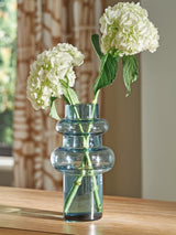 Vallmen Vase displayed with faux greenery