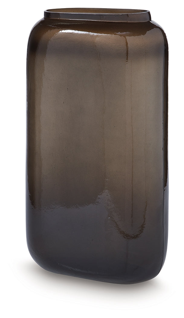 Detailed view of vase finish and texture