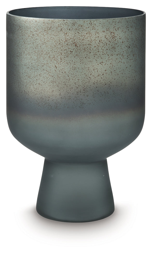 Pennmore Antique Blue Vase on white background