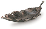 Close-up of antique copper finish on Avermund sculpture