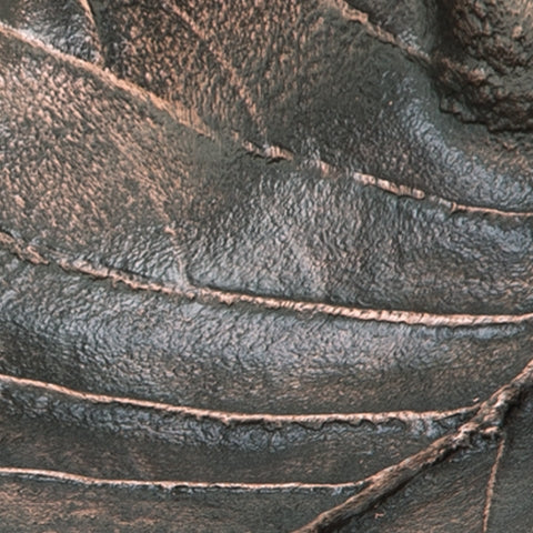 Antique copper color swatch for Avermund sculpture