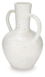 Top view showing vase opening and interior