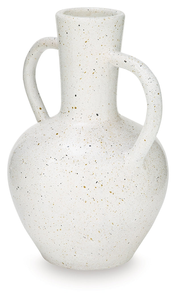 Top view showing vase opening and interior