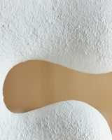 Close-up of sculpture finish and natural variations