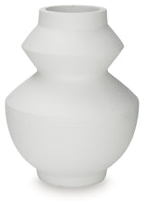 Naveen Vase displayed with dried florals