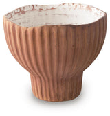 Orban Vase side angle showing texture detail