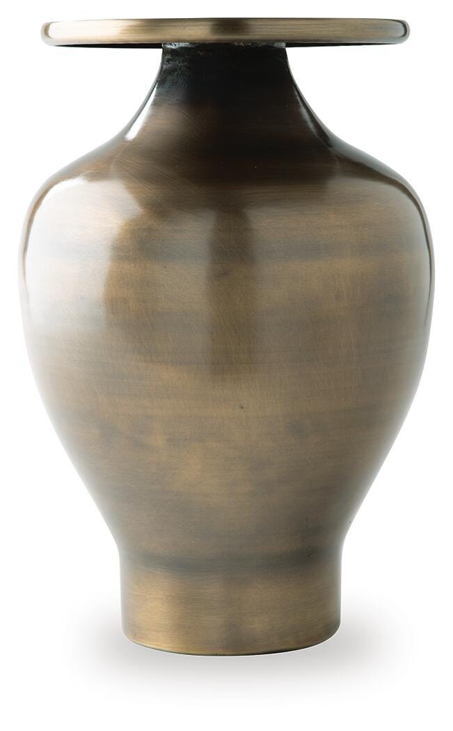 Fedorleigh Antique Brass Finish Vase view 2