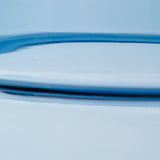 Bealen Vase dark blue glass finish detail