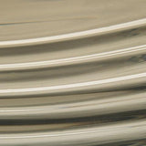 Solariston gray brown glass bowl side view