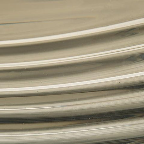 Solariston gray brown glass bowl side view