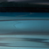 Detail of glass texture on Vallborough teal blue bowl