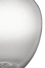 Top view of Kurthorne clear glass vase