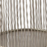 Dympna Silver Finish Accessory Set (Set Of 5) - Ella Furniture