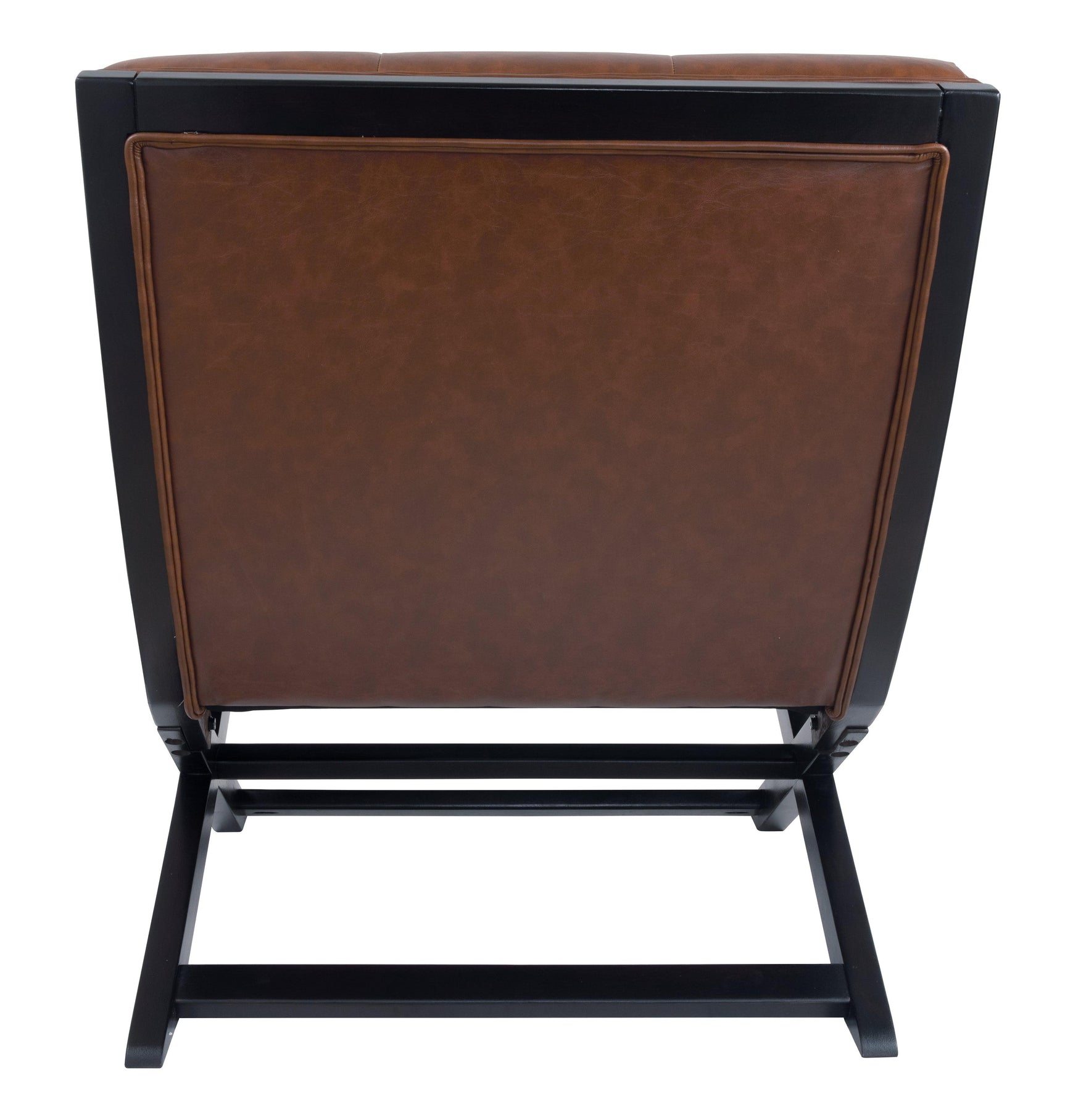 Sidewinder Brown Accent Chair back view