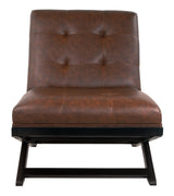 Sidewinder Brown Accent Chair front view