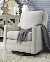 Kambria Frost Accent Chair detailed upholstery close-up