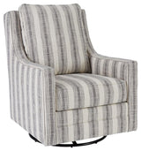 Kambria Accent Chair side view showing slope arm