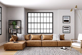 Bales Taupe Accent Chair - Ella Furniture