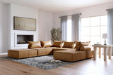 Bales Taupe Accent Chair - Ella Furniture