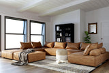 Bales Taupe Accent Chair - Ella Furniture