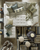 Bales Taupe Accent Chair - Ella Furniture