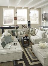 Bales Taupe Accent Chair - Ella Furniture