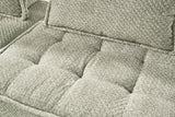 Bales Taupe Accent Chair - Ella Furniture