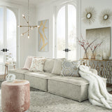 Bales Taupe Accent Chair - Ella Furniture