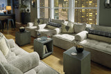 Bales Taupe Accent Chair - Ella Furniture