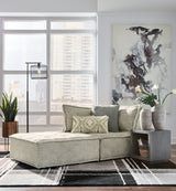 main view of Bales Taupe 2-Piece Modular Seating furniture