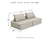 Bales Taupe 2-Piece Modular Seating - image 10